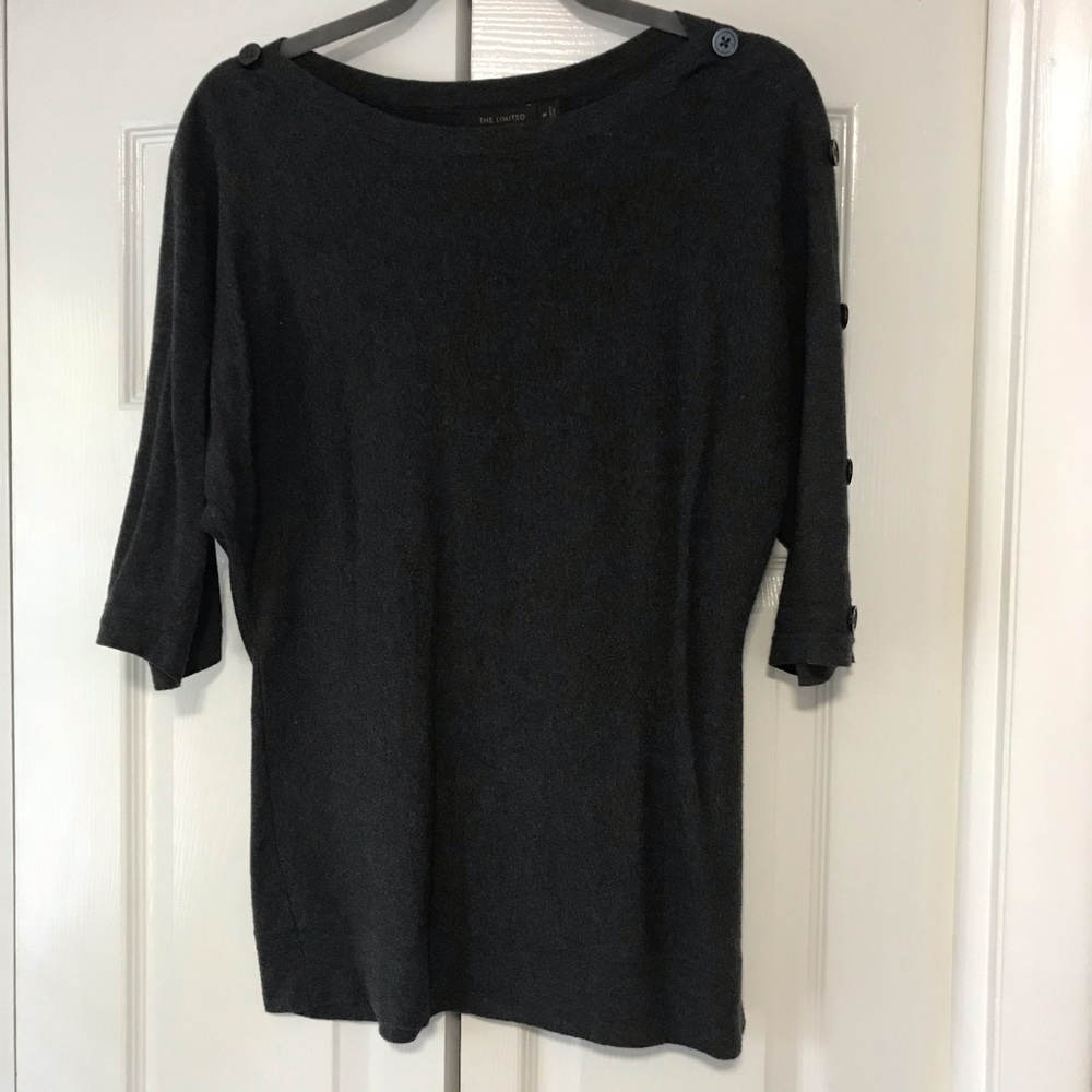 Gray Limited Light Cotton Sweater
